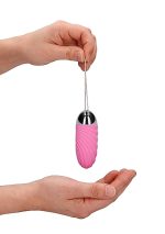 Ethan - Rechargeable Remote Control Vibrating Egg - Pink - obrazek 8