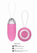 Ethan - Rechargeable Remote Control Vibrating Egg - Pink - obrazek 9