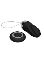 George - Rechargeable Remote Control Vibrating Egg - Black - obrazek 4