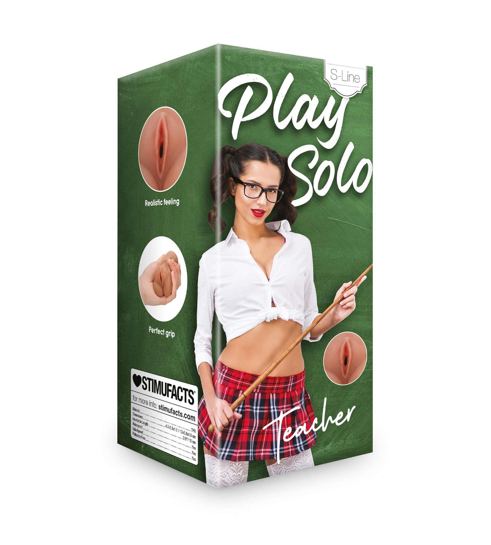 36-SLI225 Teacher - Pussy Masturbator - Tan - obrazek 1