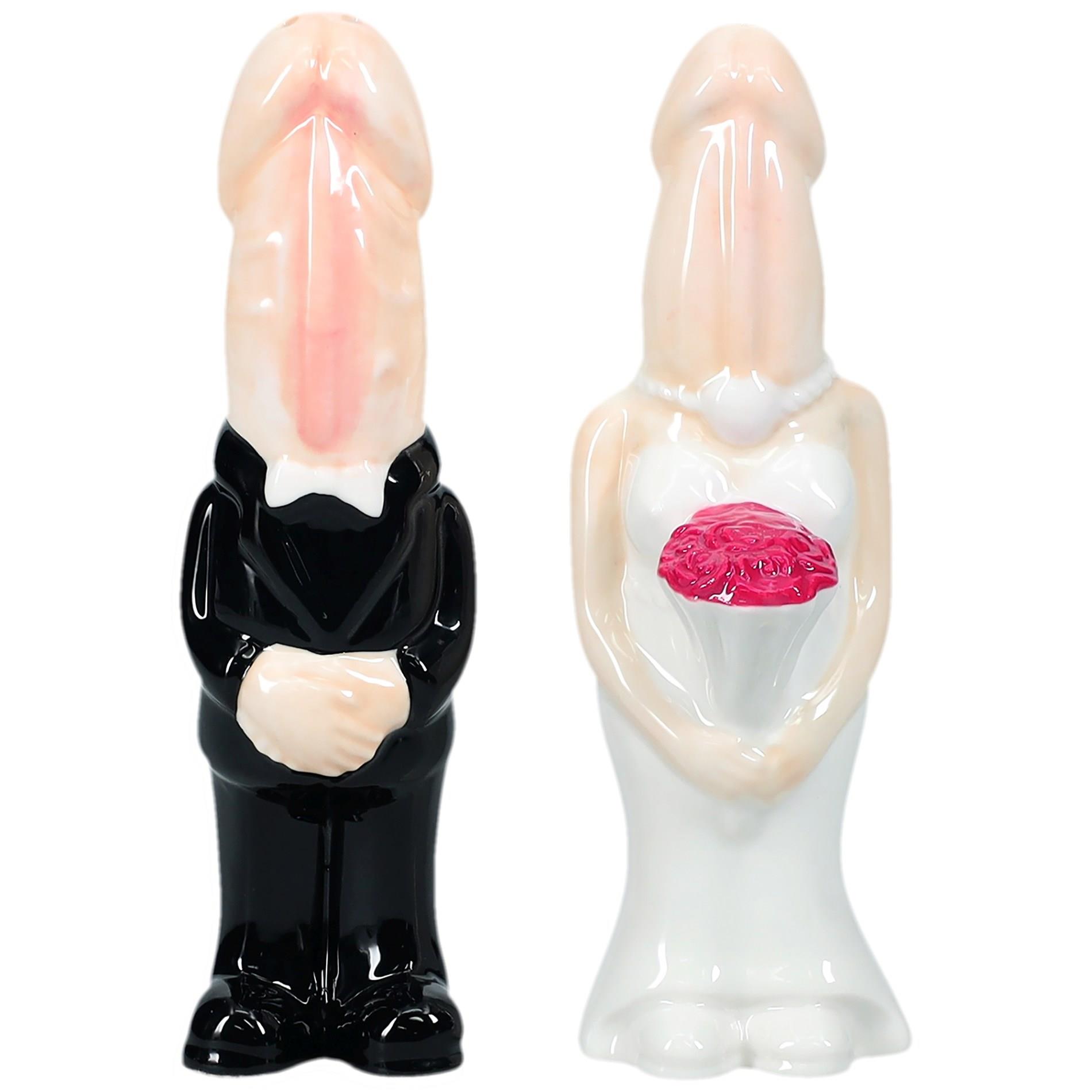 36-SLI243FLE1 Salt and Pepper Shakers - Flesh - obrazek 1