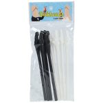 Couples Straws - Black and White - obrazek 2