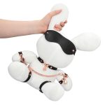 Rabbit Bondage - Velvet - Large - White - obrazek 7