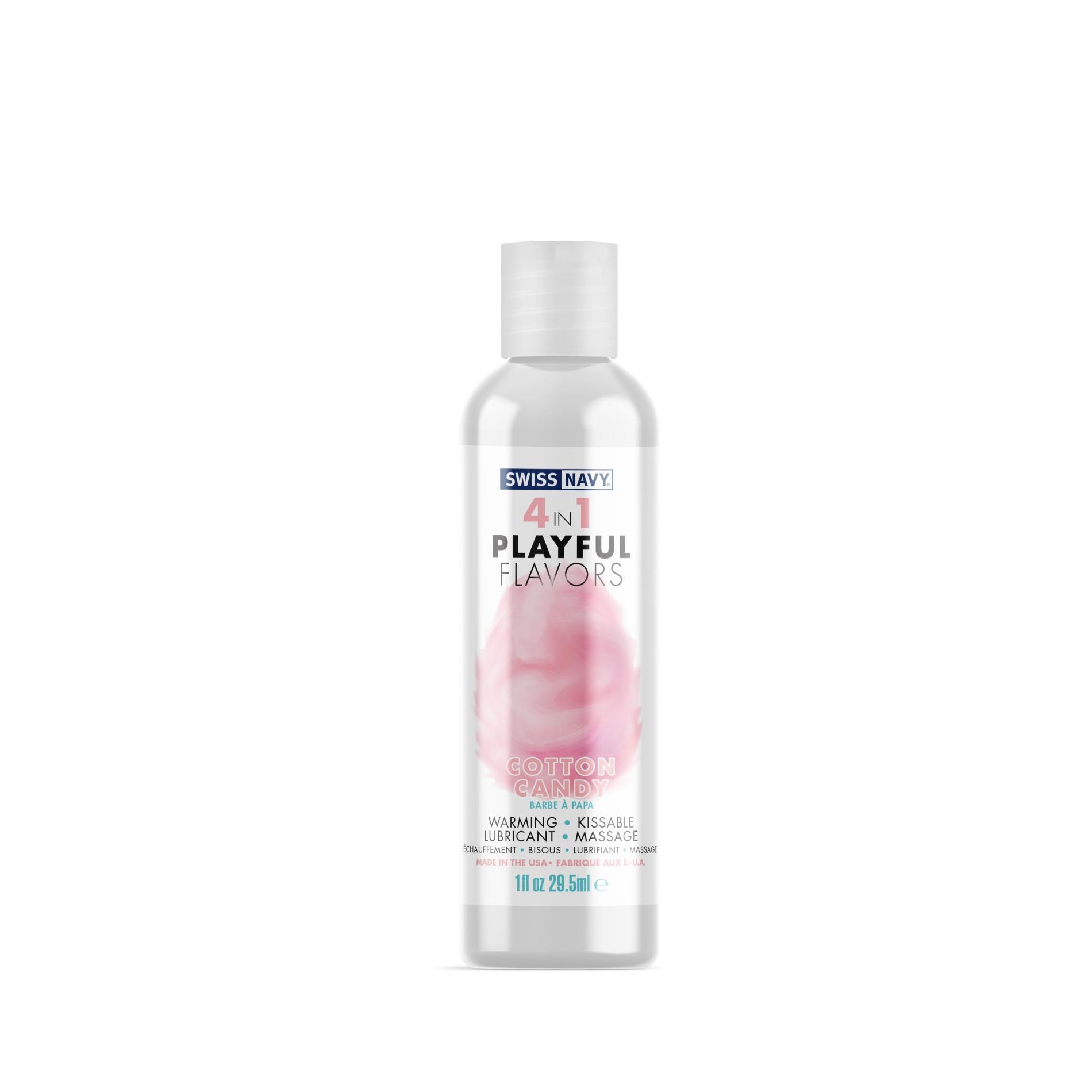 36-SN4N1FCC1 4 in 1 Lubricant with Cotton Candy Flavor - 1 fl oz / 30 ml - obrazek 1