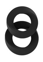 No.24 - Cockring Set - Black - obrazek 3