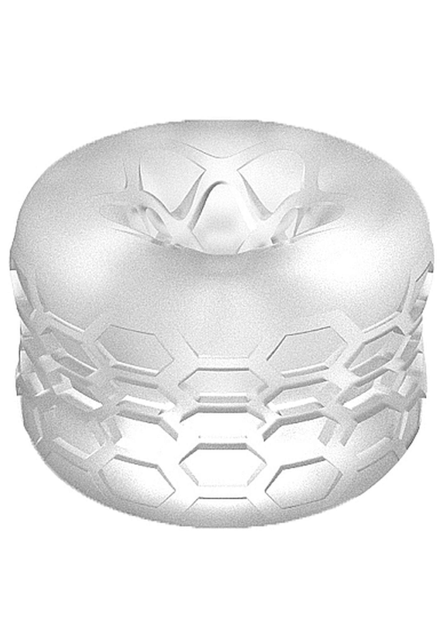 36-SON094TRA N0. 94 - Reversible Masturbator and Bumper - Transparent - obrazek 1