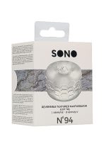 N0. 94 - Reversible Masturbator and Bumper - Transparent - obrazek 2