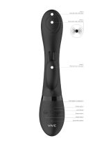 Cato - Pulse G-spot Rabbit - Black - obrazek 9