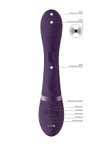 Cato - Pulse G-spot Rabbit - Purple - obrazek 3