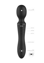 Enora - Wand & Vibrator - Black - obrazek 4