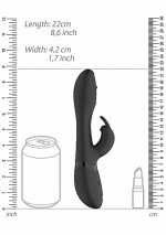 Wibrator Mira - Spinning G-spot Rabbit - Black - obrazek 7