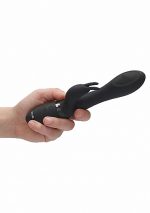 Wibrator Mira - Spinning G-spot Rabbit - Black - obrazek 11