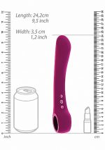Ombra - Bendable Vibrator Punkt G - Pink - obrazek 5