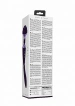 Stymulator- Shiatsu Bendable Massager Wand - Purple - obrazek 4