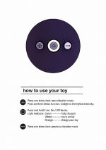Stymulator- Shiatsu Bendable Massager Wand - Purple - obrazek 9