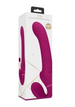 Ai - Dual Vibrating & Air Wave Tickler Strapless Strapon - obrazek 2