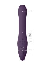 Ai - Dual Vibrating & Air Wave Tickler Strapless Strapon - obrazek 6