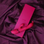 Gada - Vibrating Bunny Ear G-Spot Rabbit with Pulse Wave Shaft - obrazek 8