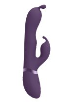 Gada - Vibrating Bunny Ear G-Spot Rabbit with Pulse Wave Shaft - obrazek 3