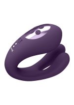 Yoko - Triple Action Vibrator Dual Prongs with Clitoral Pulse Wave - obrazek 3