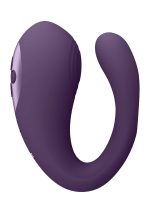 Yoko - Triple Action Vibrator Dual Prongs with Clitoral Pulse Wave - obrazek 5