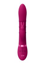 Stimulating Rings, Vibrating G-Spot Rabbit - Pink - obrazek 5