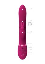 Stimulating Rings, Vibrating G-Spot Rabbit - Pink - obrazek 8