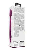 VIVE - Kiku - Rechargeable Double Ended Wand with Innovative G-Spot Flapping Stimulator - Pink - obrazek 4