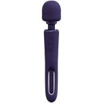 VIVE - Kiku - Rechargeable Double Ended Wand with Innovative G-Spot Flapping Stimulator - Purple - obrazek 2