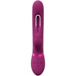 Mika - Triple Rabbit with G-Spot Flapping - Pink - obrazek 4