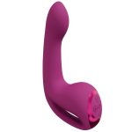 Riko - Rechargeable Triple Action Thumper with Advanced Finger Motion & Pulse Wave Stimulator - Pink - obrazek 6