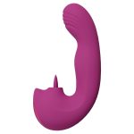 VIVE - Yumi - Rechargeable Triple Motor - G-Spot Finger Motion Vibrator and Flickering Tongue Stimulator - obrazek 4