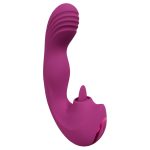 VIVE - Yumi - Rechargeable Triple Motor - G-Spot Finger Motion Vibrator and Flickering Tongue Stimulator - obrazek 5