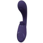 Gen - Rechargeable Triple Action G-Spot Vibrator with Pulse Wave and Vibrating Bristles - Purple - obrazek 7