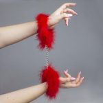 Kajdanki-Esposas Marabu Rojo - obrazek 2