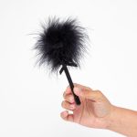 MINI BLACK FEATHER TICKLER - obrazek 2