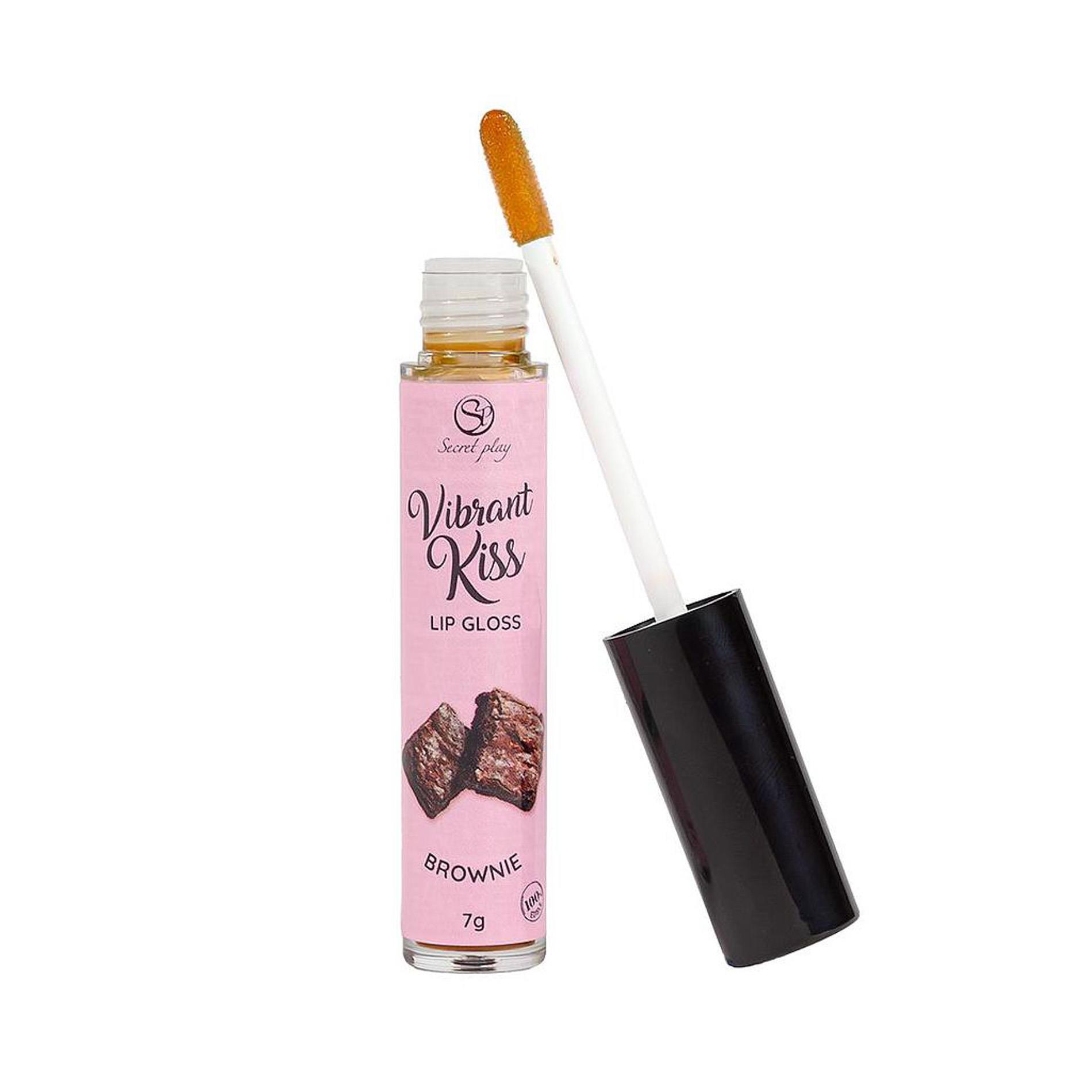 37-3655_01 LIP GLOSS VIBRANT KISS BROWNIE - obrazek 1