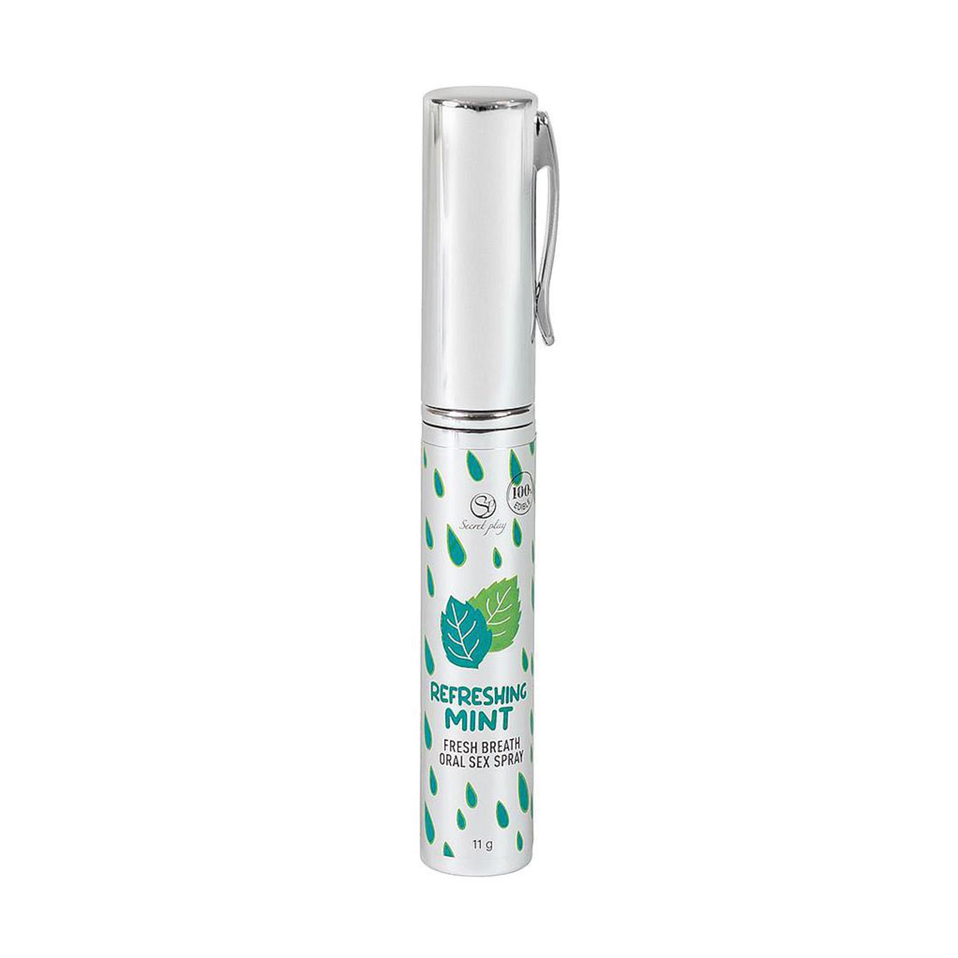37-3745_01 REFRESHING MINT FRESH BREATH ORAL SEX SPRAY - obrazek 1