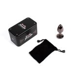 GUNMETAL BUTT PLUG S - obrazek 2