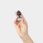 GUNMETAL BUTT PLUG S - obrazek 3
