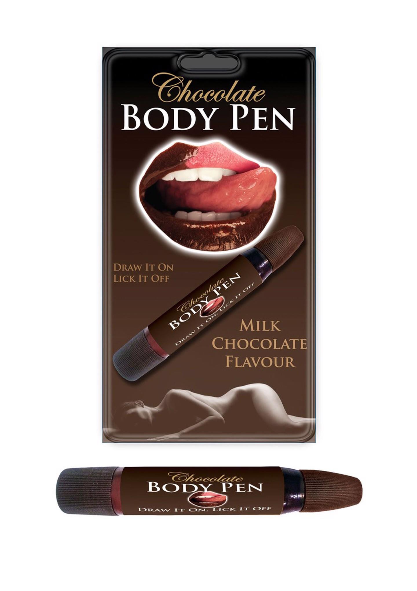 37026_BROWN_01 Chocolate Body Pen Brown skin tone - obrazek 1