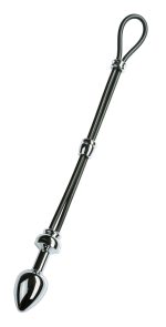 MALESATION Cock-Grip with Alu-Plug small, chrome - obrazek 2