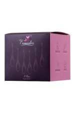 xEROMANTICA Set of 6 vaginal balls K-ROSE,silicone, pink - obrazek 2