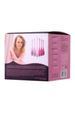 xEROMANTICA Set of 6 vaginal balls K-ROSE,silicone, pink - obrazek 3
