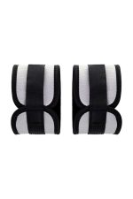 Anonymo anclecuffs, polyester, silver, 28.5 cm - obrazek 4