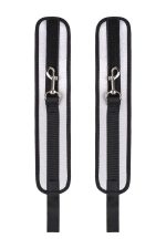 Anonymo anclecuffs, polyester, silver, 28.5 cm - obrazek 6