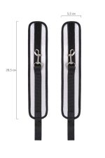 Anonymo anclecuffs, polyester, silver, 28.5 cm - obrazek 8