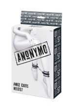 Anonymo anclecuffs, polyester, silver, 28.5 cm - obrazek 9