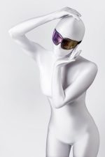 Anonymo mask, PVC, print, 27.5 cm - obrazek 3