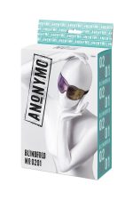 Anonymo mask, PVC, print, 27.5 cm - obrazek 7